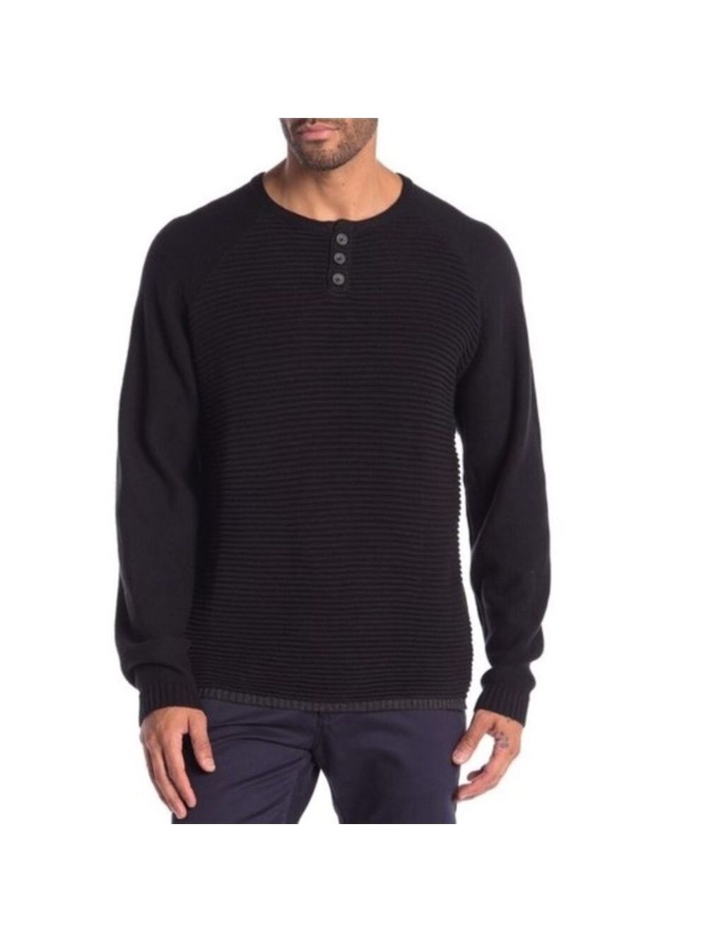 Weatherproof Ottoman Stitch Henley